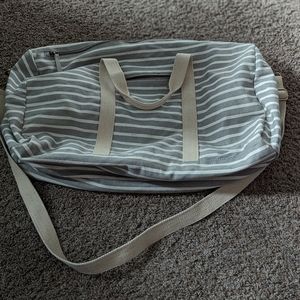 Known Supply Striped Duffel Bag